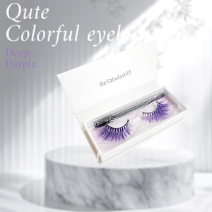 Rainbow Eyelashes, &quot;Colorful 3D Lashes Collection - Perfect Gift for Anime Lovers&quot;-Cute Cosplay-Glamorous Styles-