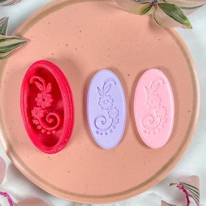 Clay Cutter | Capsule Shape With Flowers | Polymer Clay Cutters | Earring | Jewellery Cutters