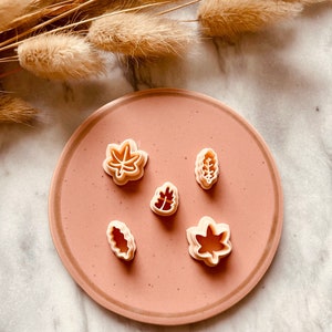 Clay Cutter | Leaves Cutter Set | Autumn | Fall | Polymer Clay Cutters | Earring | Jewellery Cutters