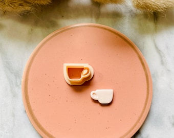 Clay Cutter | Mug Cutter | Tea | Coffee | Polymer Clay Cutter | Earring | Jewellery Cutters