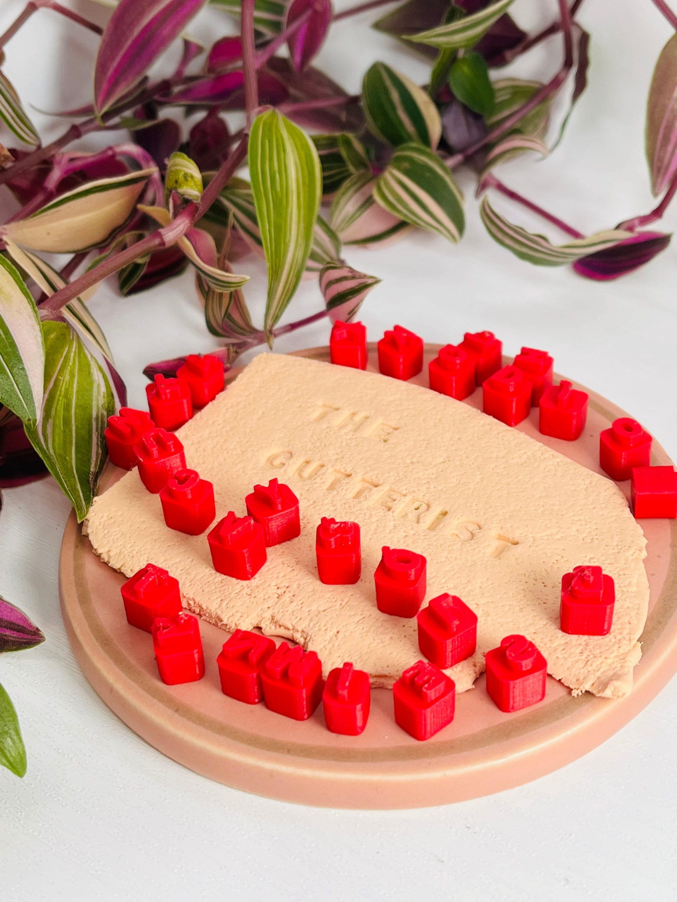 Micro Stamp Alphabet Set Stamp Mini Alphabet Cutter Etsy UK