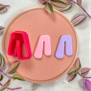 Clay Cutter | U Shape Organic | Organic Arch | Polymer Clay Cutters | Earring | Jewellery Cutters