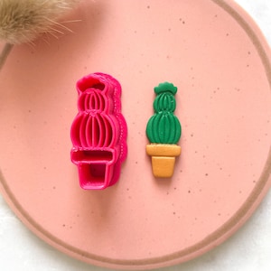 Clay Cutter | Ball Cacti | Cactus | Polymer Clay Cutters | Earring | Jewellery Cutters