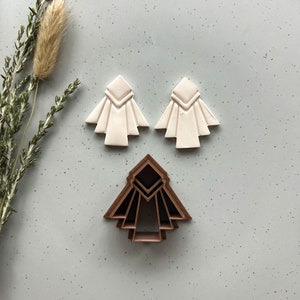 Clay Cutter | Art Deco Shape | Embossed Shape |Polymer Clay Cutters | Earring | Jewellery Cutters