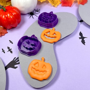 Clay Cutter | Pumpkin Shape | Halloween | Polymer Clay Cutters | Earring | Jewellery Cutters