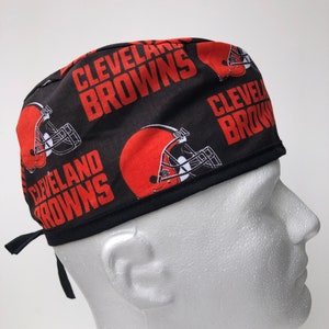 Cleveland Browns | Scrub Hat | Classic | Surgical Cap | Single Layer | Breathable | Durable | NFL | Football | Baker Mayfield