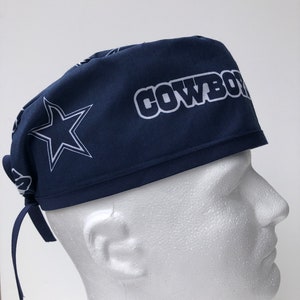 Dallas Cowboys | Scrub Hat | Classic | Surgical Cap | Single Layer | Breathable | Dak Prescott | Nurse Gift | Doctor Gift | NFL | Football