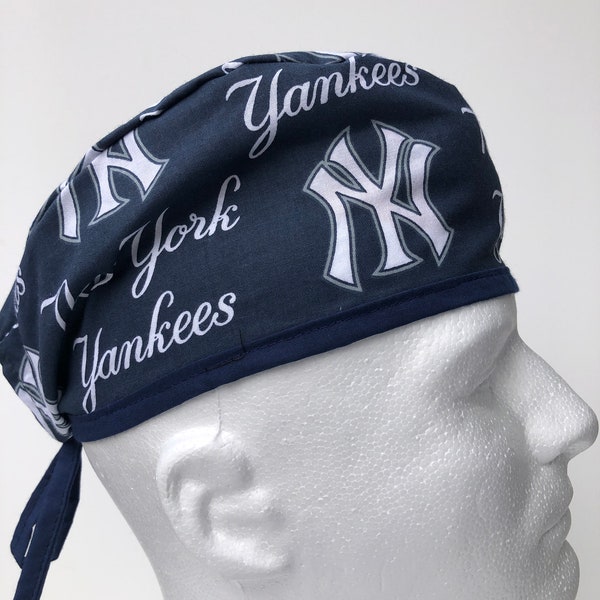 New York Yankees | Scrub Hat | Classic | Surgical Cap | Single Layer | Breathable | Durable | Nurse Gift | Doctor Gift | MLB | Baseball