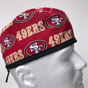 San Fransisco 49ers | Scrub Hat | Classic | Surgical Cap | Single Layer | Breathable | Durable | NFL | Football