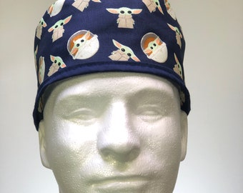 Grogu | Scrub Hat | Classic | Surgical Cap | Single Layer  display picture 2