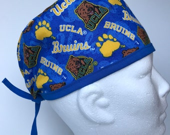 UCLA Bruins | Scrub Hat | Classic | Surgical Cap | Single Layer | Breathable | Durable | College Football