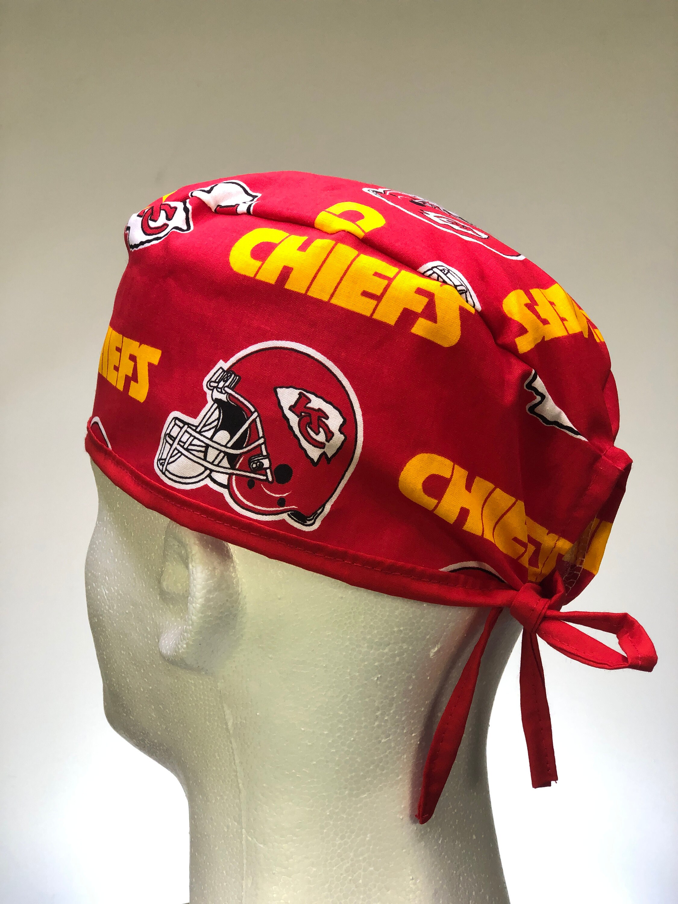 Kansas City Chiefs Scrub Hat Classic Surgical Cap Etsy