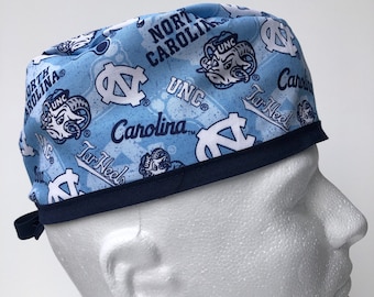 North Carolina | Scrub Hat | Classic | Surgical Cap | Single Layer | Breathable | Durable
