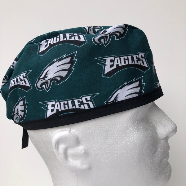 Philadelphia Eagles | Scrub Hat | Single Layer | Breathable | Medical Cap | Great Gift | NFL | Football