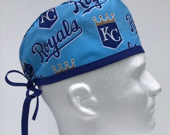 Kansas City Royals | Scrub Hat | Classic | Surgical Cap | Single Layer | Breathable | Durable | Nurse Gift | Doctor Gift | MLB | Baseball