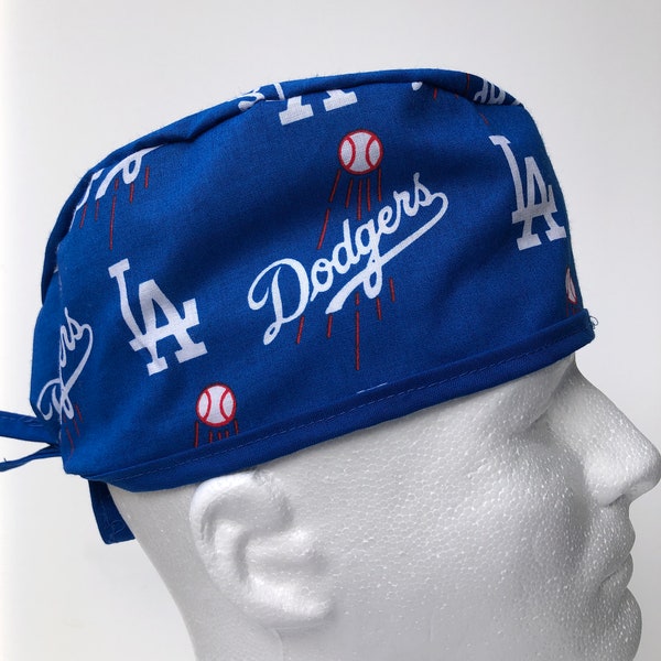 Los Angeles Dodgers | Scrub Hat | Classic | Surgical Cap | Single Layer | Breathable | Durable | Nurse Gift | Doctor Gift | MLB | Baseball