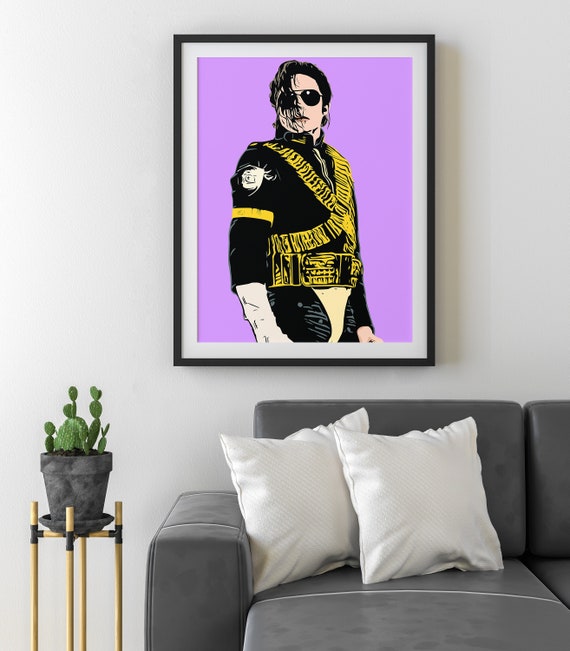 Michael Jackson Printable Art Poster All Size Svg / Pdf / - Etsy