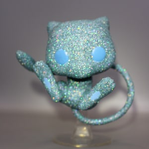 Diamond Edition Shiny Mew Custom Painted Funko Pop! Figure