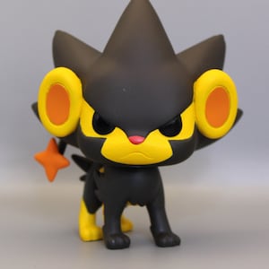 Shiny Luxray Custom Painted Funko Pop! Figure
