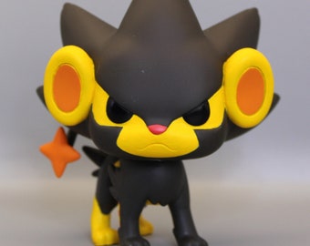 Shiny Luxray Custom Painted Funko Pop! Figure