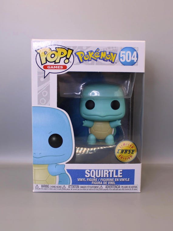 Funko POP! Games: Pokémon - Squirtle, Statuetta In Vinile Da Collezione, Altezza 9,5 Cm