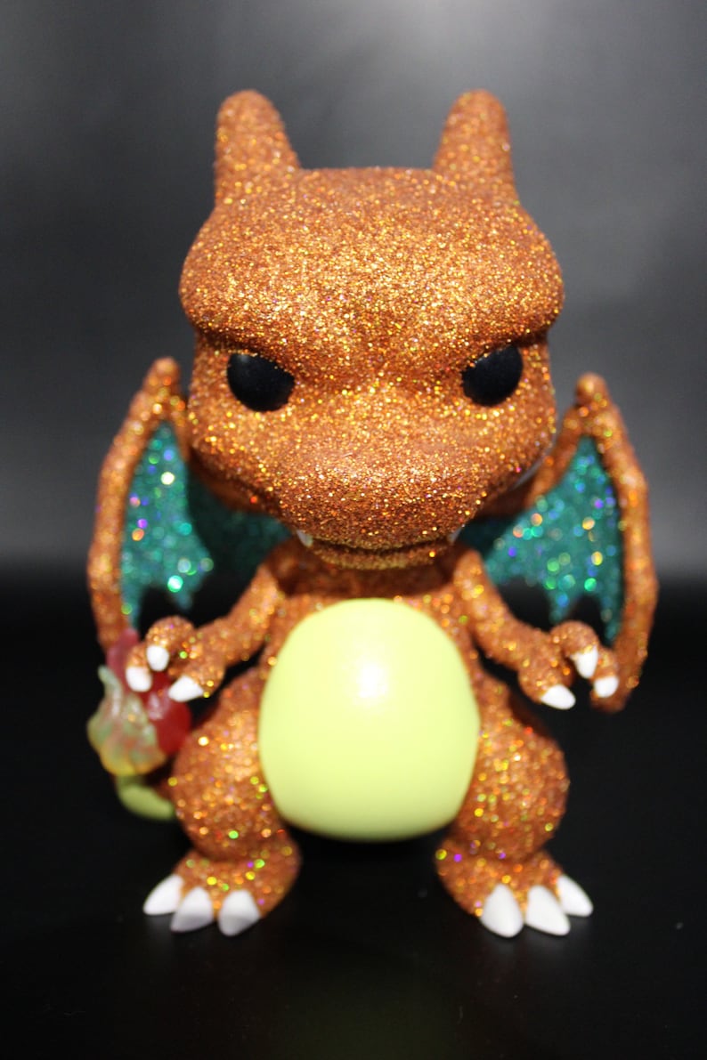 Diamond Edition Charizard Custom Funko Pop Figure DAMAGED - Etsy