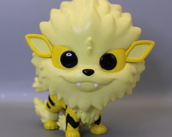 Shiny Arcanine Custom Painted Funko Pop! Figure