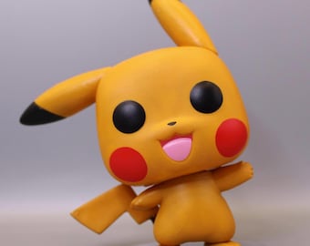 Shiny Pikachu Custom Painted Funko Pop! Figure