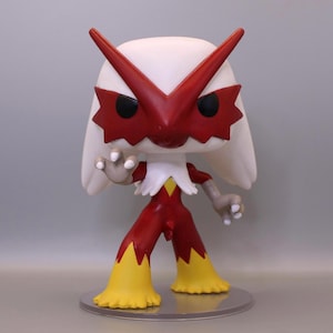 Shiny Blaziken Custom Painted Funko Pop! Figure
