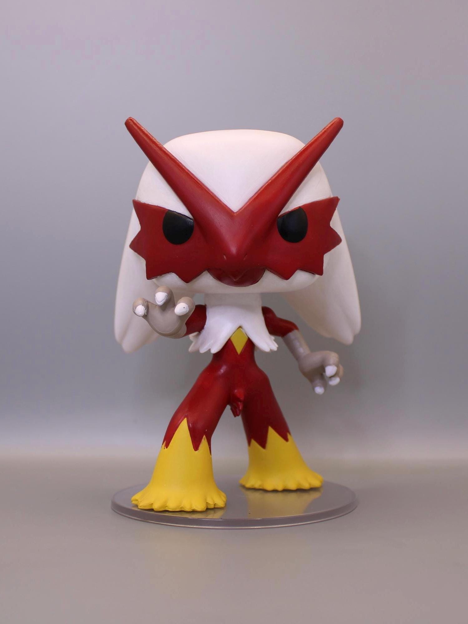 Figurine Pokemon Kids Bandai - Mega Braségali / Blaziken Finger Puppet, Neuf