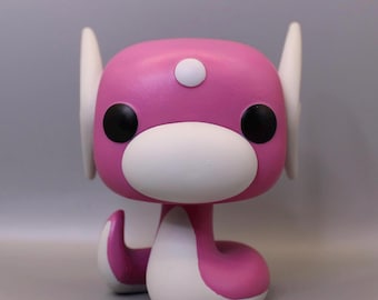 Shiny Dratini Custom Painted Funko Pop! Figure