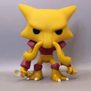 Shiny Alakazam Custom Painted Funko Pop! Figure