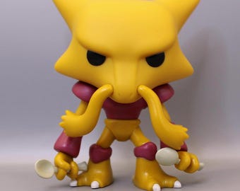 Shiny Alakazam Custom Painted Funko Pop! Figure