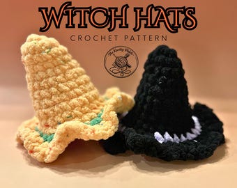 Witch Hat Crochet Pattern (PDF Pattern)
