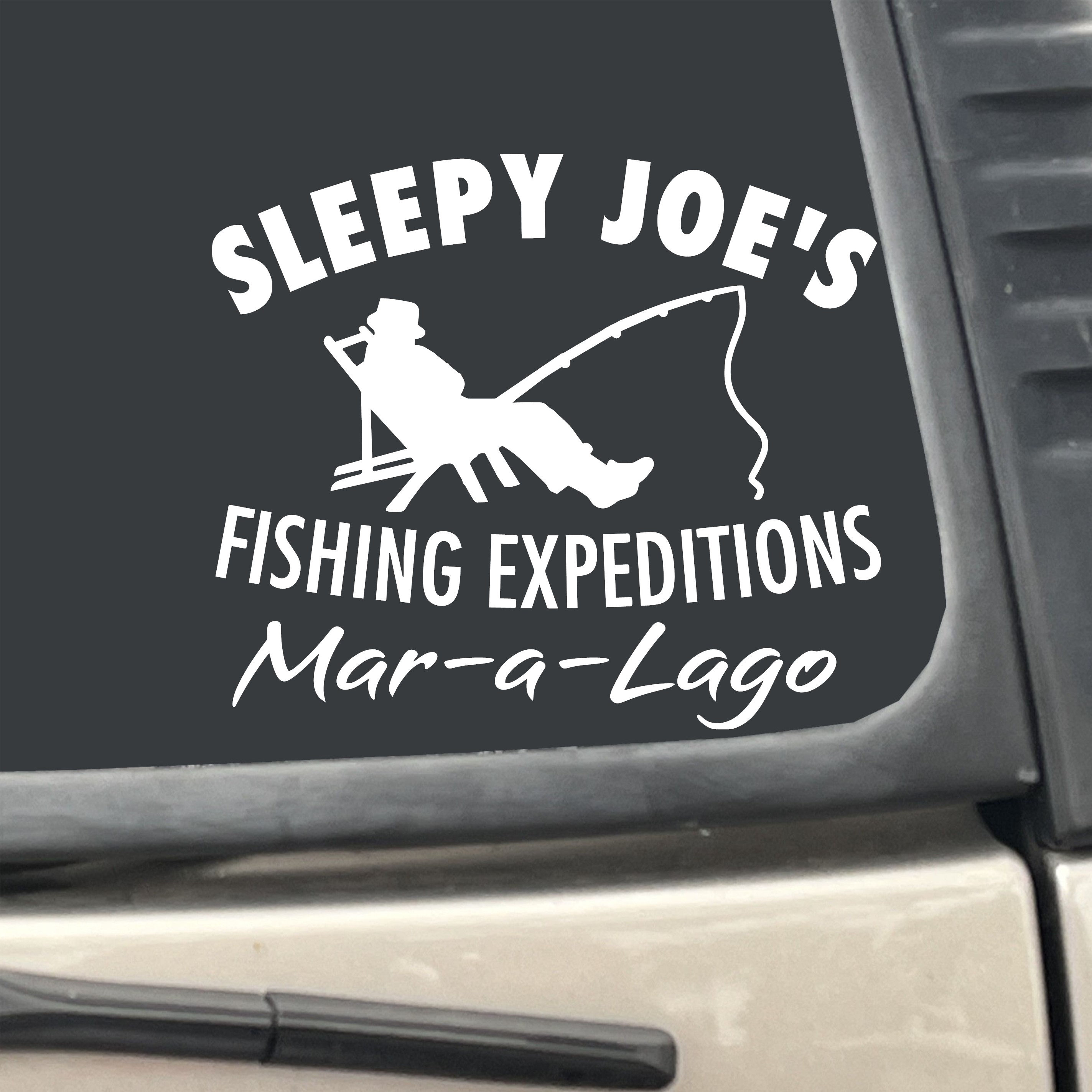 Florida Fishing Car Stickers 