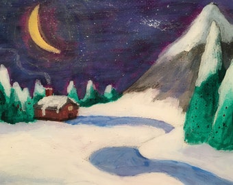 Winter Themed Paintings