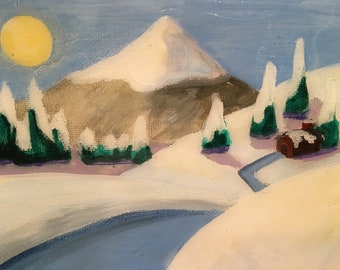 Winter Themed Paintings