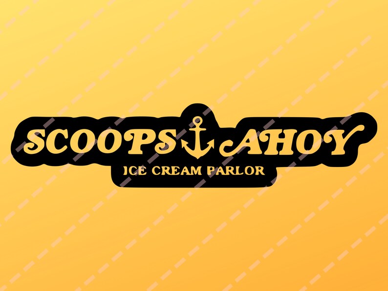 Stranger Things Scoops Ahoy SVG PNG Use With Cricut Adobe Etsy Hong Kong