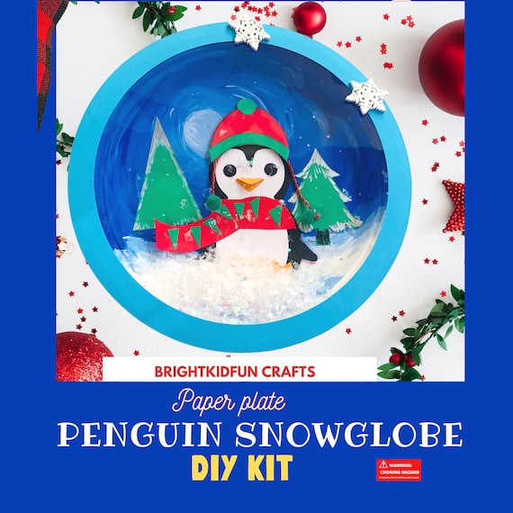 ⛄ DIY Snow Globe - EASY Snow Globe Craft for Kids