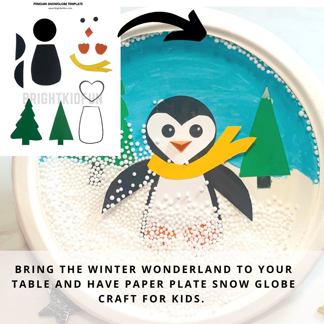 Snow Globe Printable Template Craft - Il Fullxfull.3471854872 A3ve 