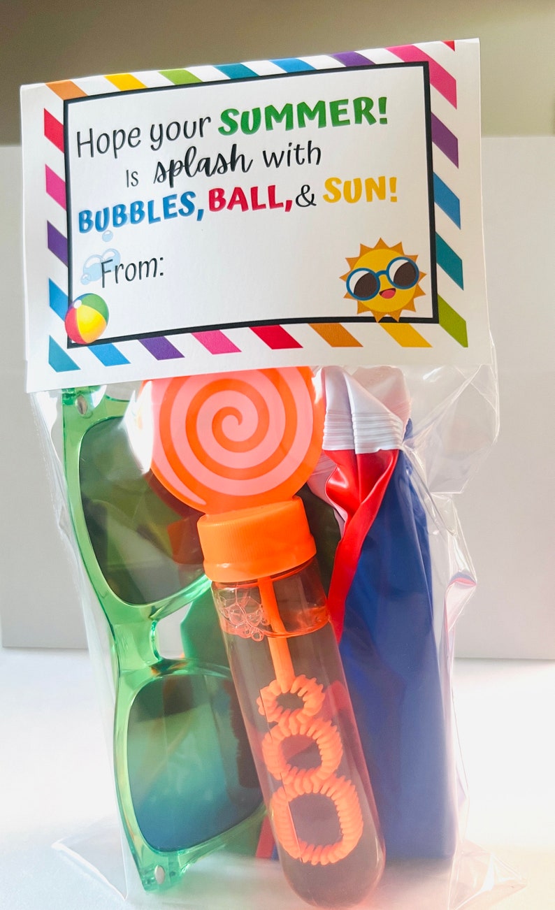 End of School year favors/ Summer Party favors/ Last day of school gifts image 6