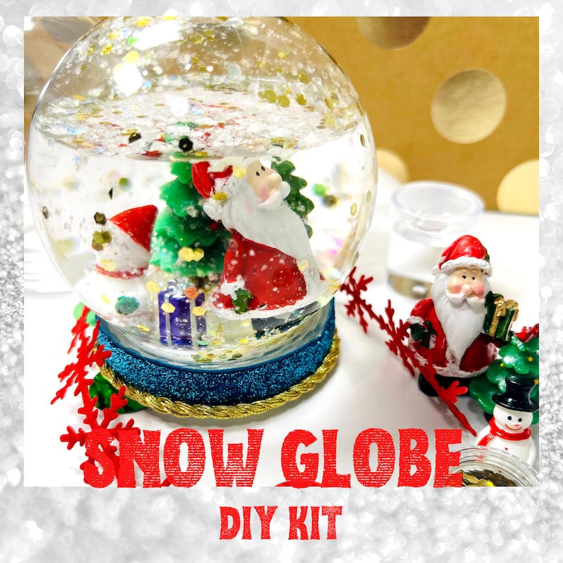 Snow Globe DIY KIT Etsy