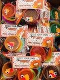 BUILD your own Turkey/ Mini playdoh favors/ Thanksgiving class gifts