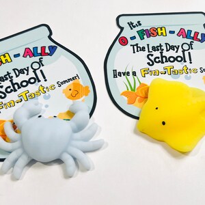 Sea Animals Squishy End of School Year Favors - Etsy