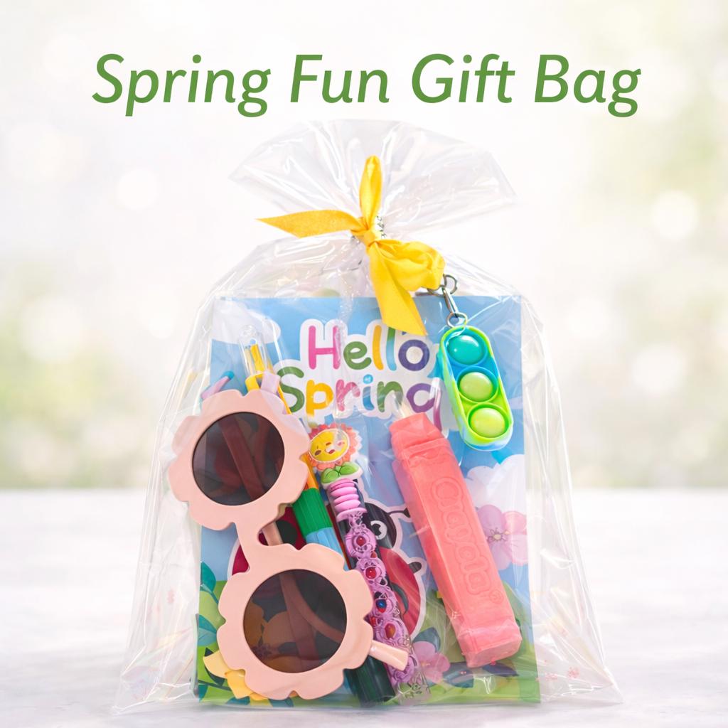 Hello Spring Kids Gift Set | Spring Party Favor Bag | Kids Goodie Bag ...