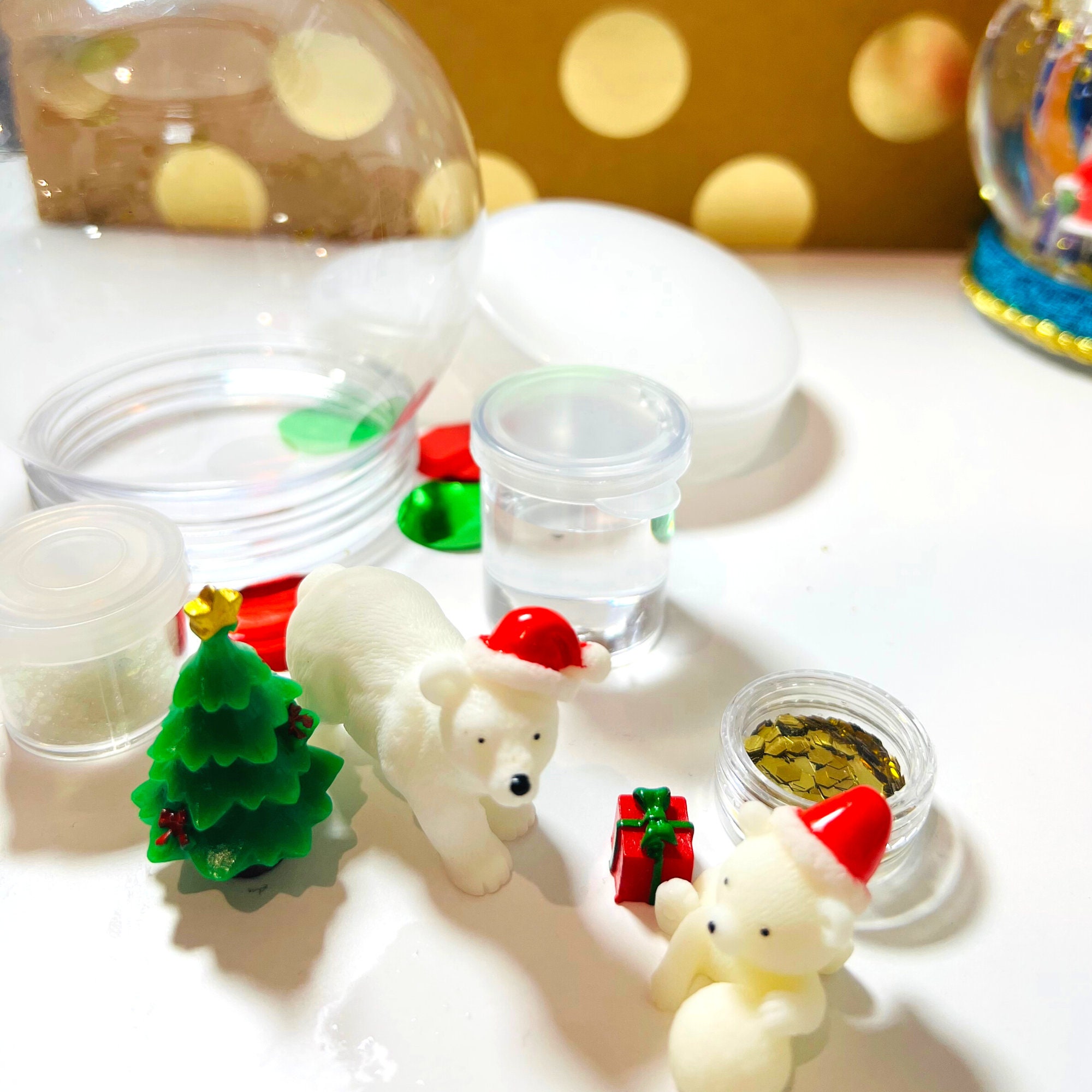 Snow Globe DIY KIT Etsy