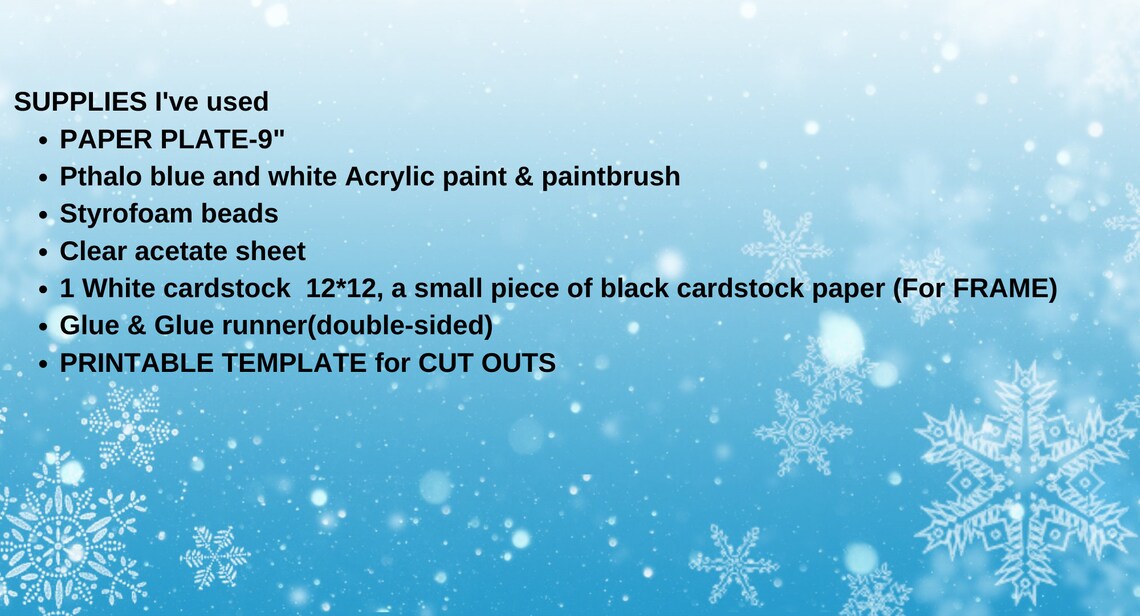OLAF Snow Globe Printable Template INSTANT DOWNLOAD - Etsy