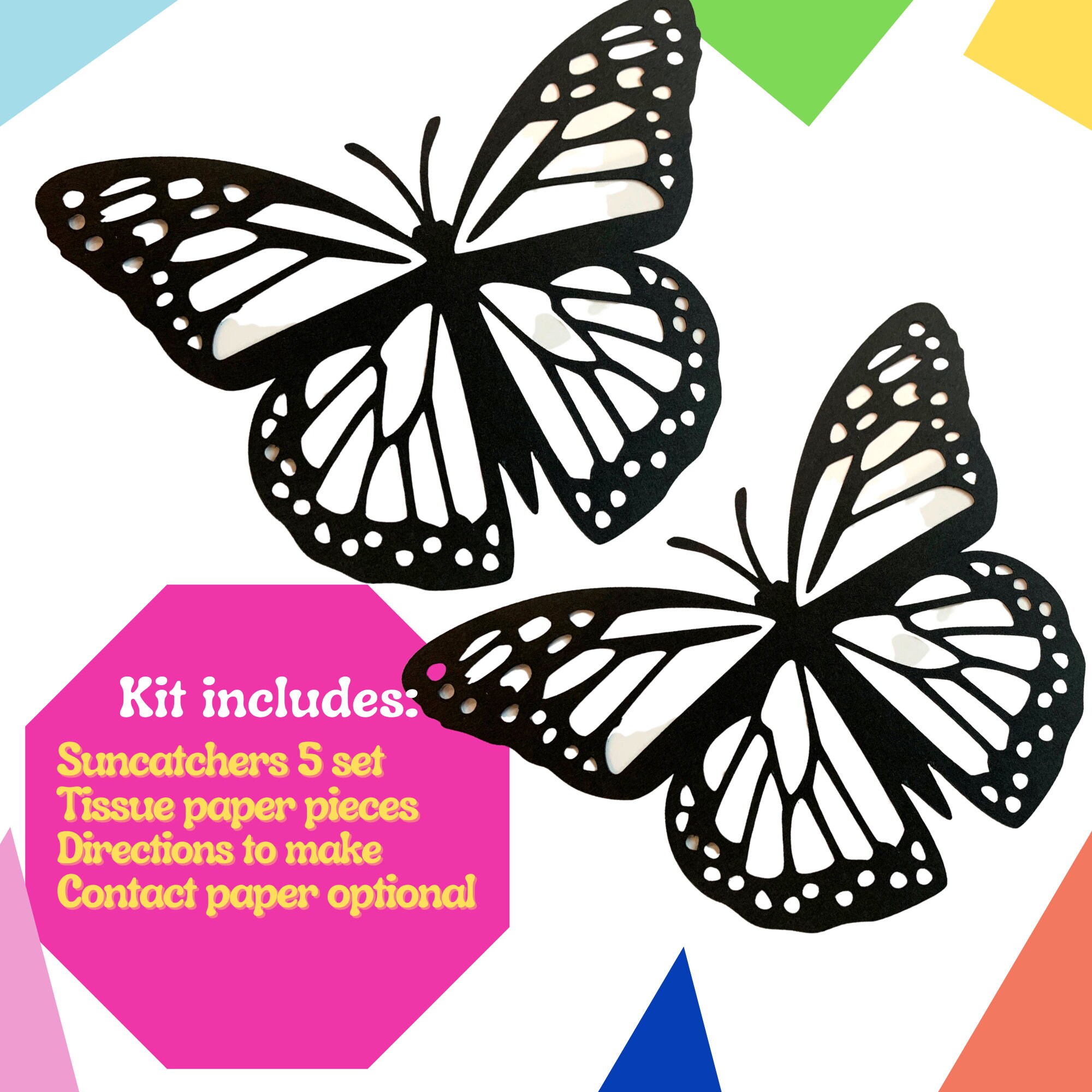 Pretty Lace Butterfly Craft for Preschoolers » Preschool Toolkit