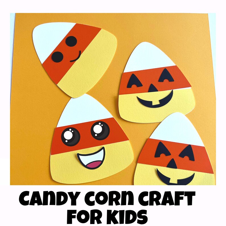 Kids Candy Corn Craft Kit