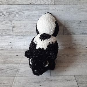 Crochet Skunk Plushie